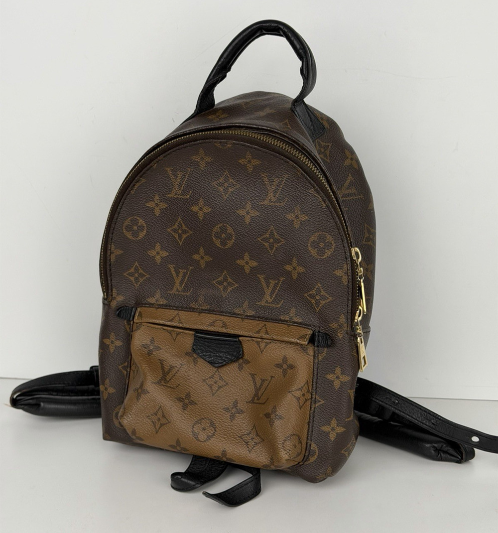 Louis Vuitton Palm Springs Reverse Monogram Backpack PM Coated Canvas 2019 S09